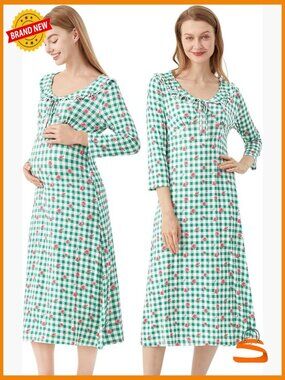 Maternity Dress Ultra Soft Bamboo Viscose Casual Baby Shower